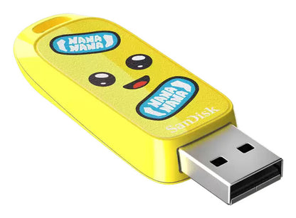 SanDisk SDCZIF-128G-G46 USB flash drive 128 GB USB Type-A 3.2 Gen 1 (3.1 Gen 1) Yellow