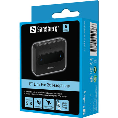 Sandberg BT Link For 2xHeadphone