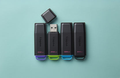 Kingston Technology DataTraveler 64GB Portable USB 3.2 Gen 1 Exodia Black