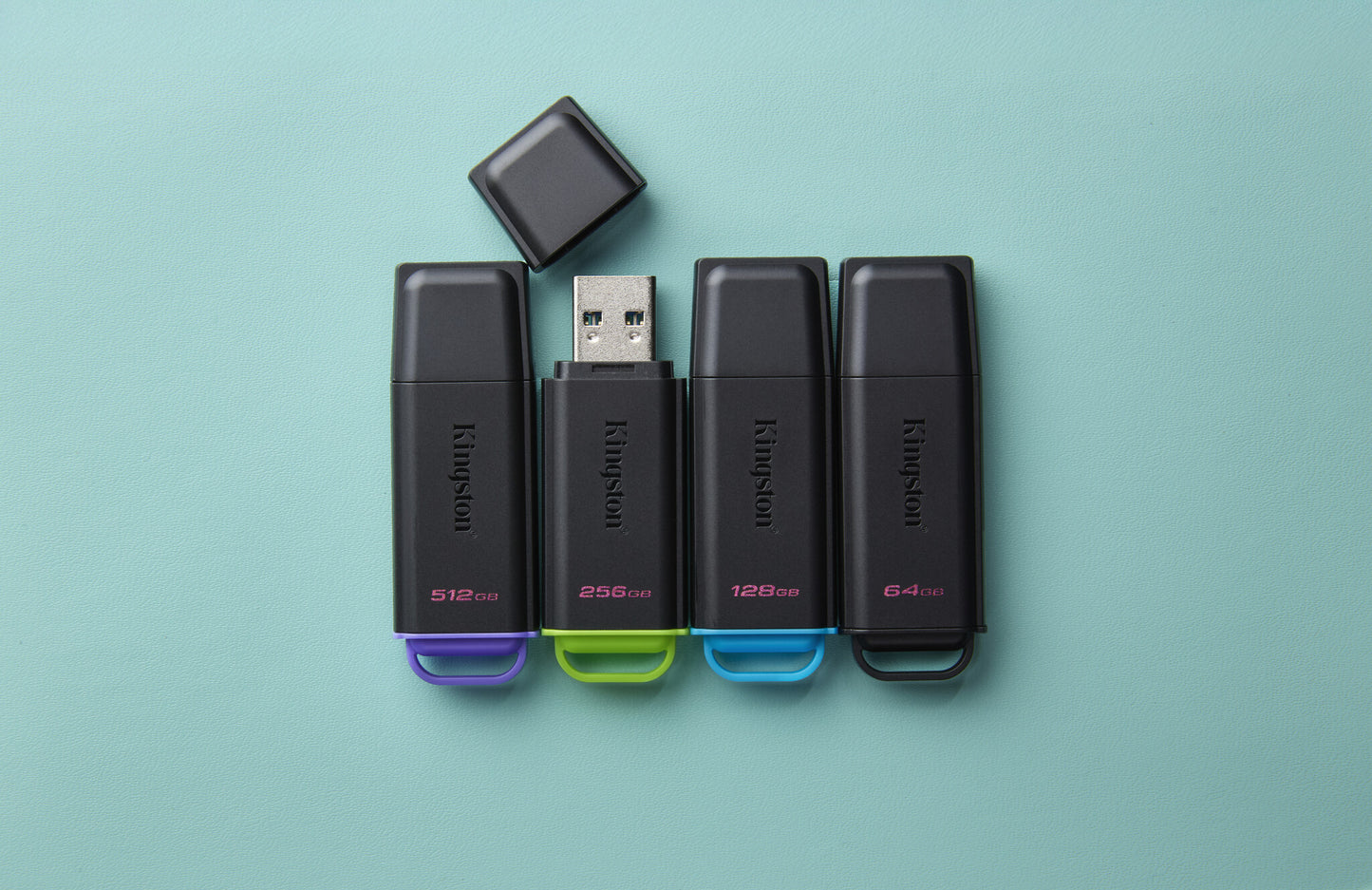 Kingston Technology DataTraveler 128GB Portable USB 3.2 Gen 1 Exodia Black/Blue