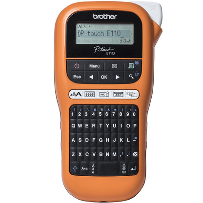 Brother PT-E110 label printer Thermal transfer 180 x 180 DPI 20 mm/sec HGe/TZe QWERTY