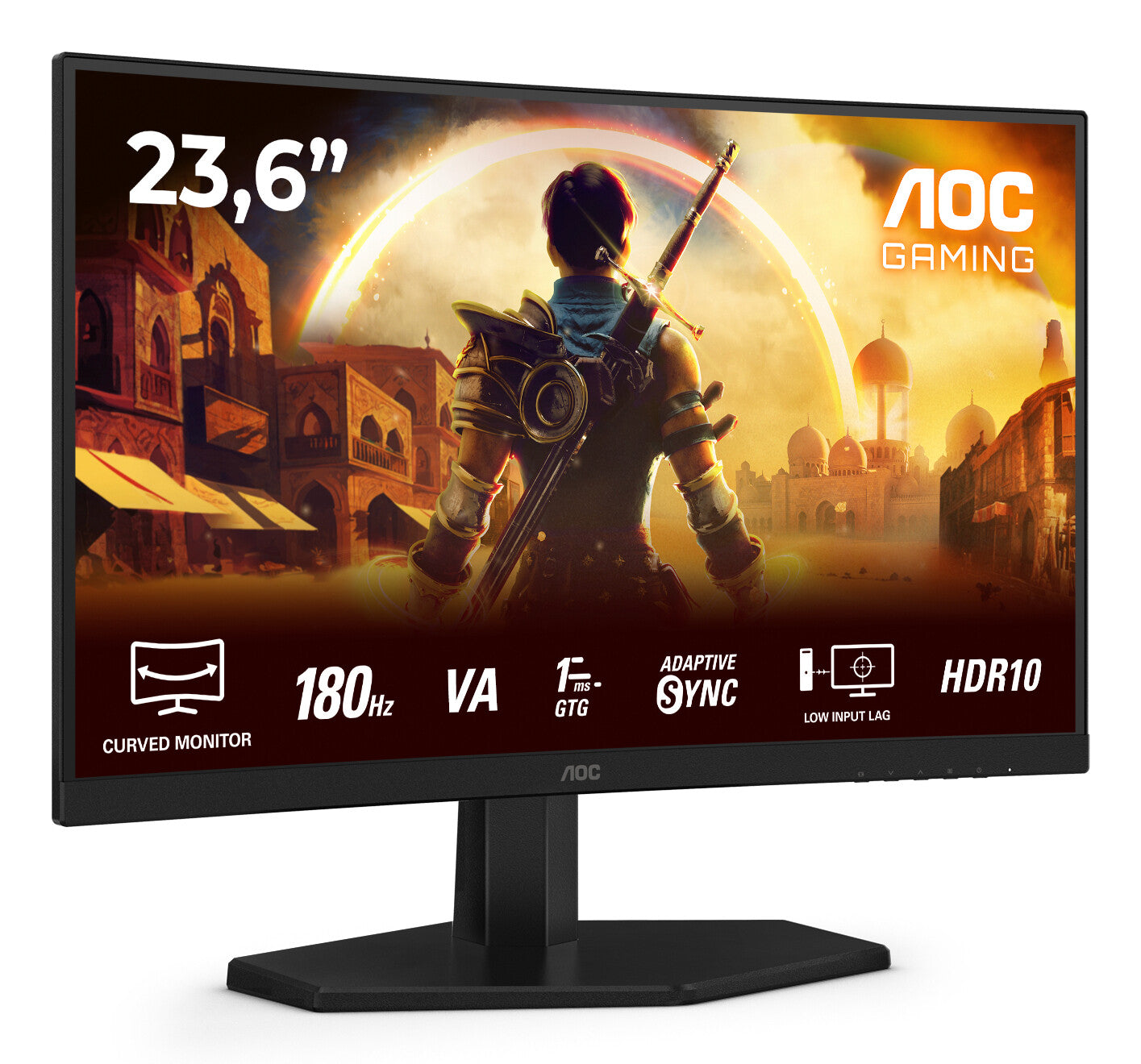 AOC G4 C24G42E computer monitor 59.9 cm (23.6") 1920 x 1080 pixels Full HD LED Black, Red