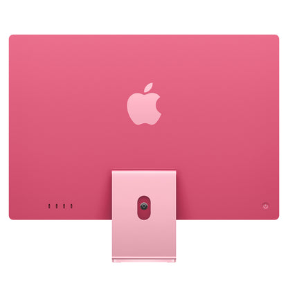 Apple iMac 24-inch with Retina 4.5K display: M4 chip with 10‑core CPU and 10‑core GPU, 16GB, 256GB SSD - Pink