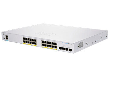 Cisco CBS350-24FP-4X-EU network switch Managed L2/L3 Gigabit Ethernet (10/100/1000) Silver