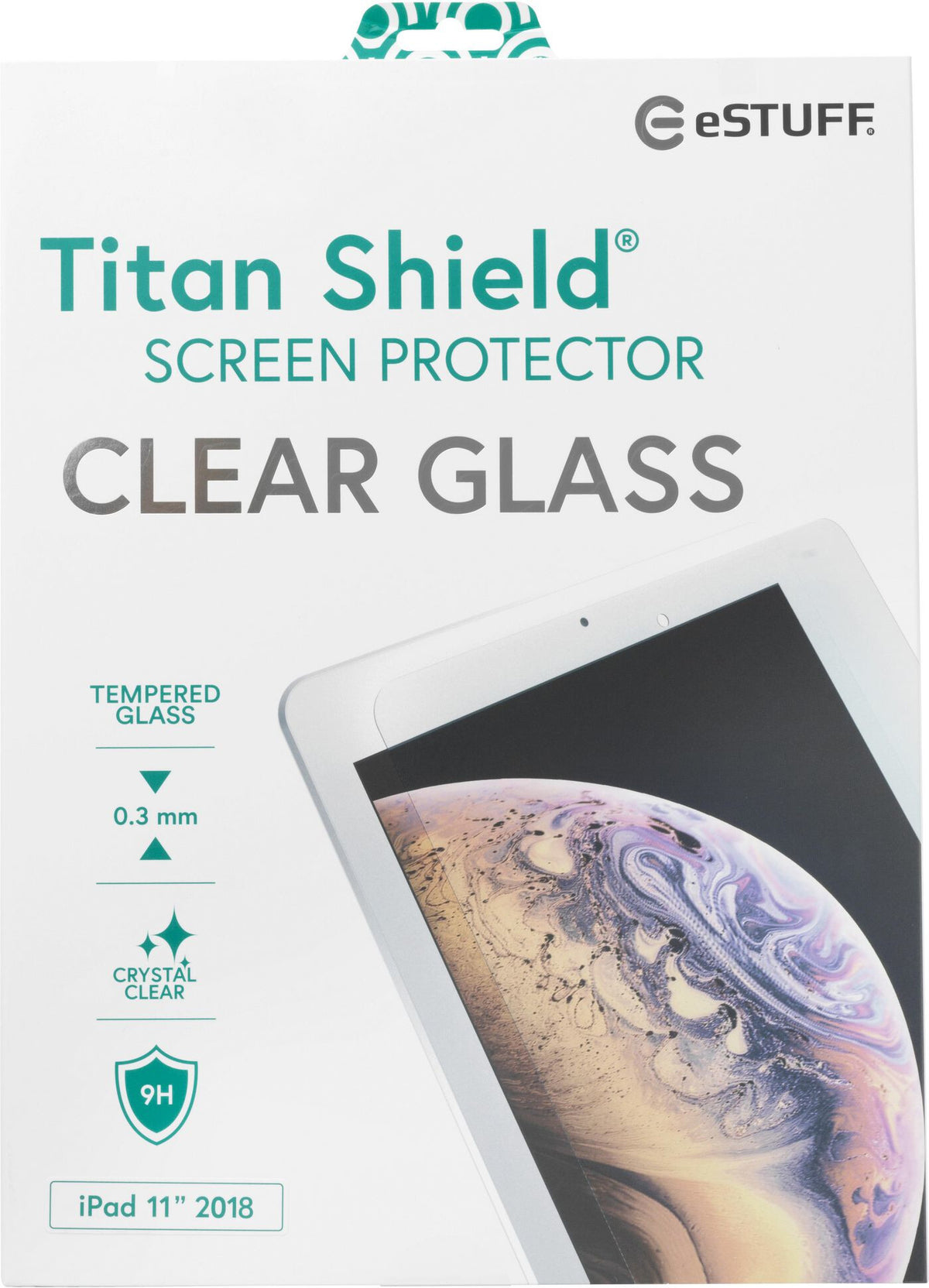 eSTUFF ES503355 tablet screen protector Clear screen protector Apple 1 pc(s)