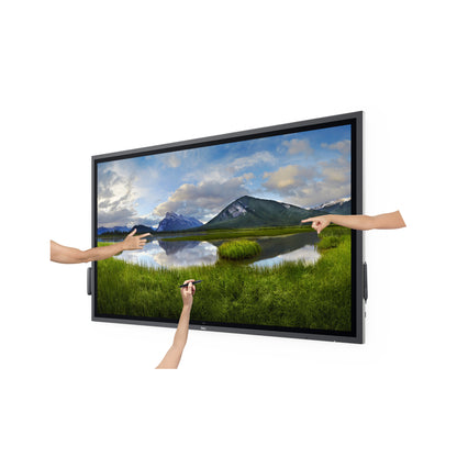 DELL Pro 65 Plus P6524QT Interactive flat panel 163.9 cm (64.5") LCD 350 cd/m² 4K Ultra HD Black Touchscreen