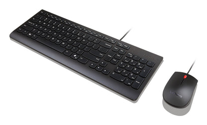 Lenovo 4X31R64414 keyboard Mouse included Universal USB German Black