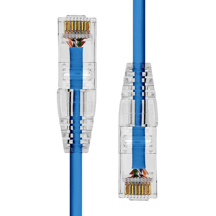 ProXtend Ultra Slim CAT6 U/UTP CU LSZH Ethernet Cable Blue 5M