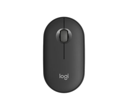 Logitech Pebble 2 M350s mouse Travel Ambidextrous RF Wireless + Bluetooth Optical 4000 DPI