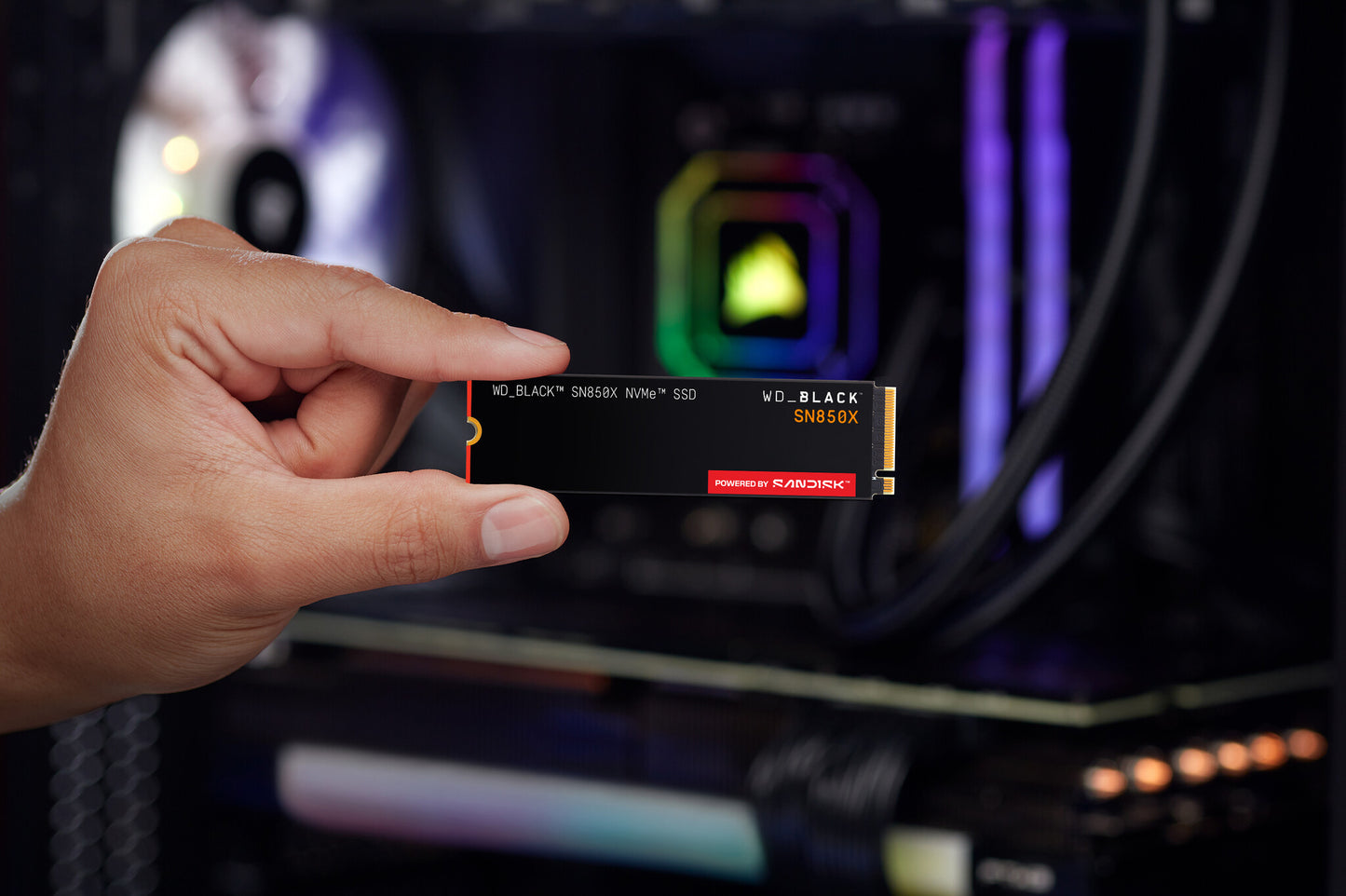 Western Digital Black WD_BLACK™ SN850X NVMe™ SSD POWERED BY SANDISK 4 TB