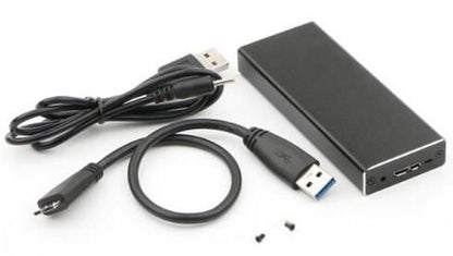 CoreParts MSUB2340 storage drive enclosure SSD enclosure Black