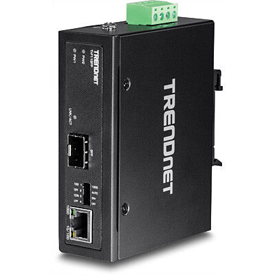 Trendnet TI-F11SFP network media converter 1000 Mbit/s Black