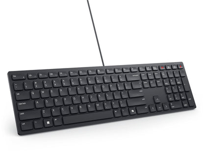 DELL KB525C keyboard Office USB QWERTY US International Black