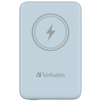 Verbatim Charge 'n' Go Magnetic Wireless Power Bank 10000mAh Blue