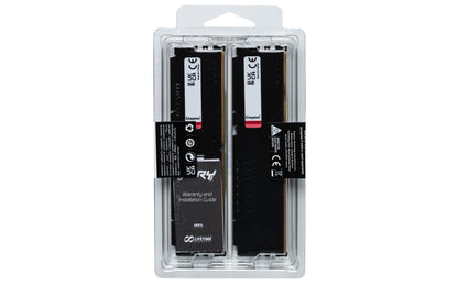 Kingston Technology FURY Beast 64GB 6000MT/s DDR5 CL36 DIMM (Kit of 2) Black