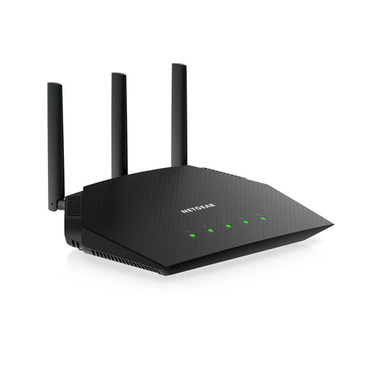 NETGEAR Nighthawk 4-Stream AX1800 WiFi 6 Router (RAX10) wireless router Gigabit Ethernet Dual-band (2.4 GHz / 5 GHz) Black