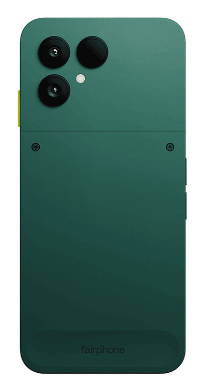 Fairphone The (Gen 6) 16 cm (6.31") Dual SIM Android 15 5G USB Type-C 8 GB 256 GB 4415 mAh Green