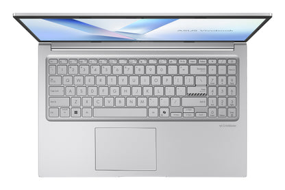 ASUS Vivobook 15 X1504MA-BQ055W Intel Core 7 350 Laptop 39.6 cm (15.6") Full HD 16 GB DDR5-SDRAM 512 GB SSD Wi-Fi 6 (802.11ax) Windows 11 Home Silver