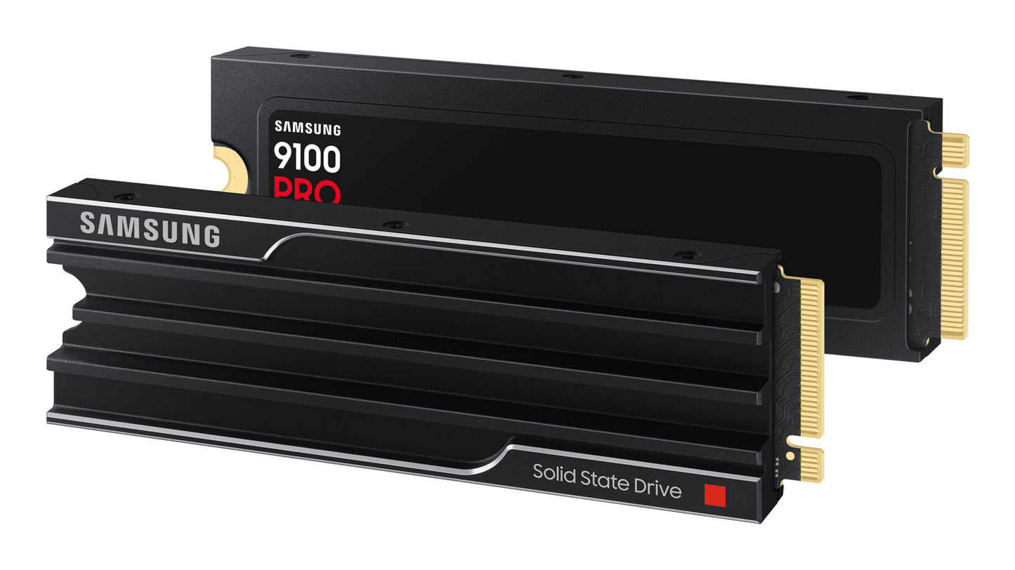 Samsung 9100 PRO Heatsink PCIe® 5.0 NVMe™ M.2 SSD - 2 TB