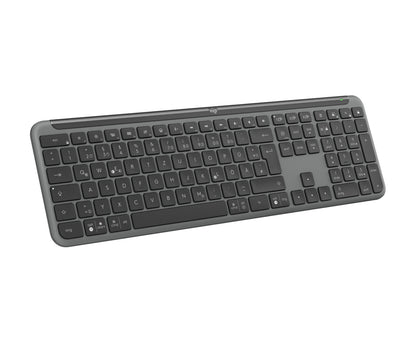 Logitech 920-012451 keyboard Office RF Wireless + Bluetooth QWERTZ German Graphite