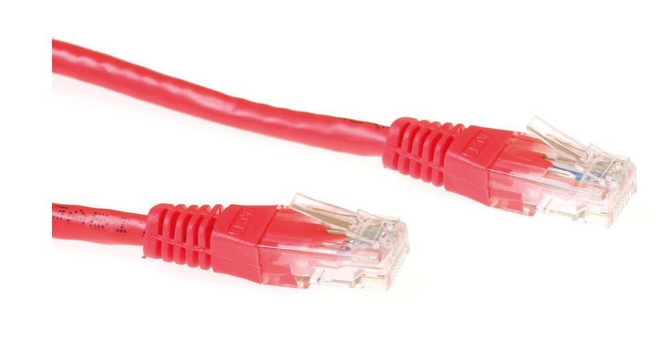 Microconnect B-UTP610R-B networking cable Red 10 m Cat6 U/UTP (UTP)