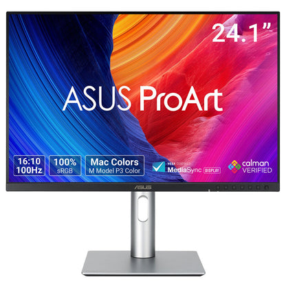 ASUS ProArt PA248QFV computer monitor 61.2 cm (24.1") 1920 x 1200 pixels WUXGA LCD Silver