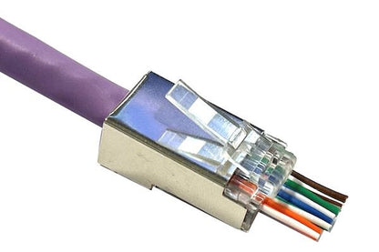 Microconnect KON506-50EZ wire connector RJ45 Silver