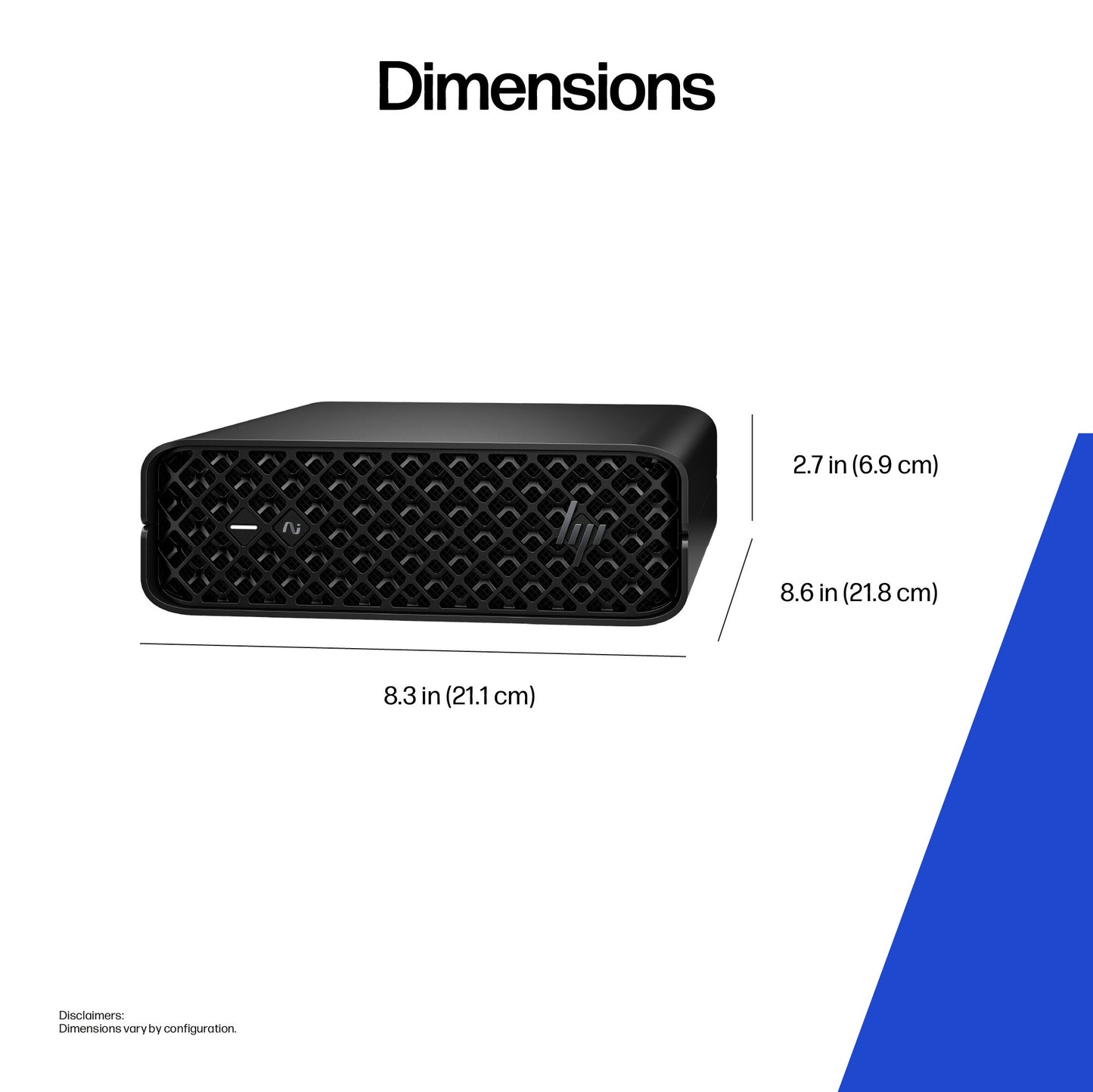 HP Z2 Mini G1i Intel Core Ultra 9 285K 32 GB DDR5-SDRAM 1 TB SSD NVIDIA RTX 2000 Ada Windows 11 Pro Mini PC Workstation AI Workstation, AI PC Black