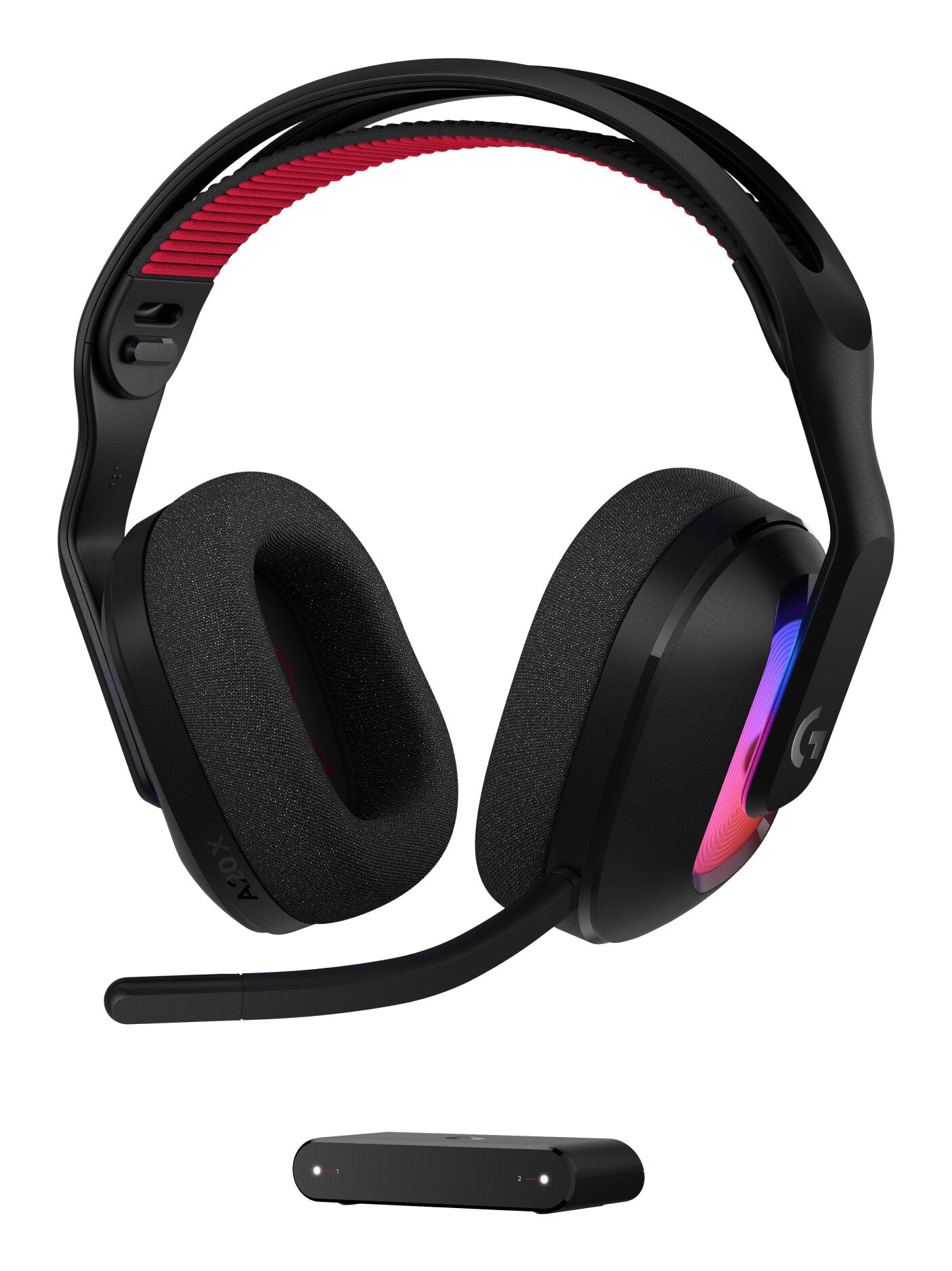 Logitech G Astro A20 X Headset Wired & Wireless Head-band Gaming USB Type-C Bluetooth Black