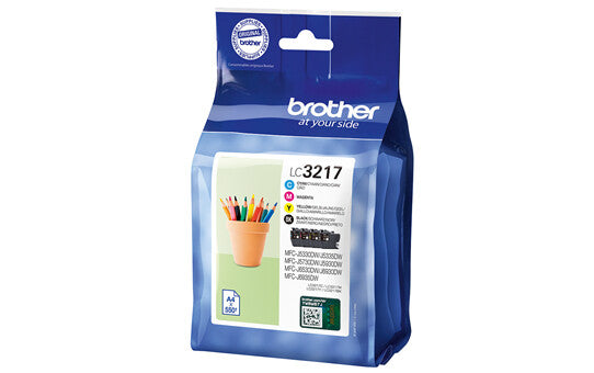 Brother LC-3217 ink cartridge Original Black, Cyan, Magenta, Yellow