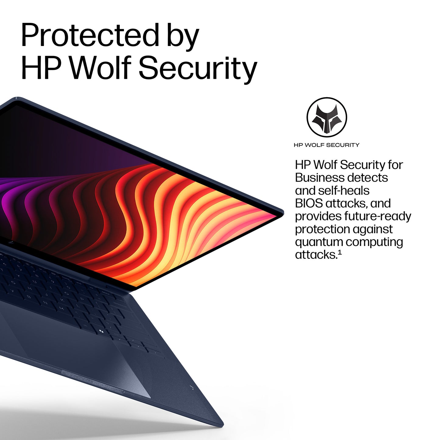 HP EliteBook X G2i 14 inch Notebook Next Gen AI PC Wolf Pro Security Edition Copilot+ PC Intel Core Ultra 7 356H Laptop 35.6 cm (14") 3K 32 GB LPDDR5x-SDRAM 512 GB SSD Wi-Fi 7 (802.11be) Windows 11 Pro Blue