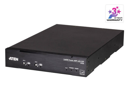 ATEN 2 x 60W Power Amplifier with DSP