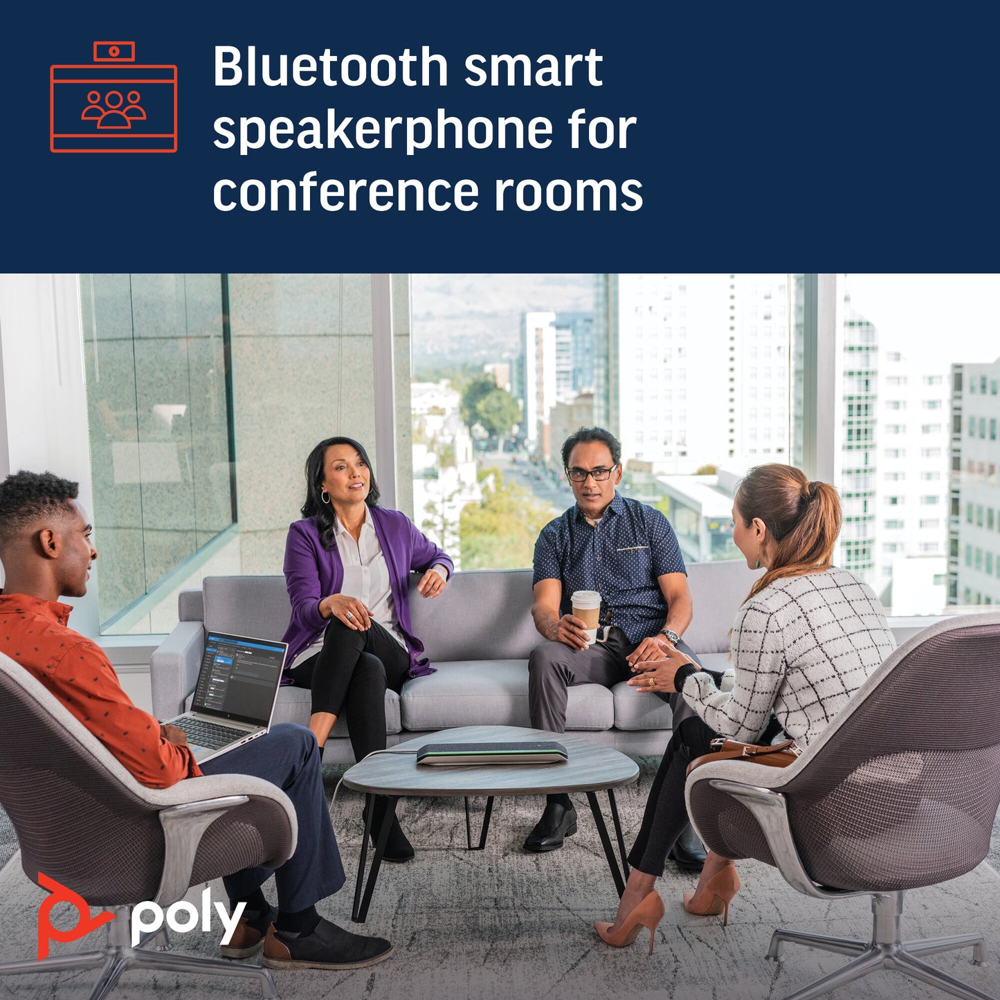 HP Poly Sync 60 Microsoft Teams Certified Speakerphone