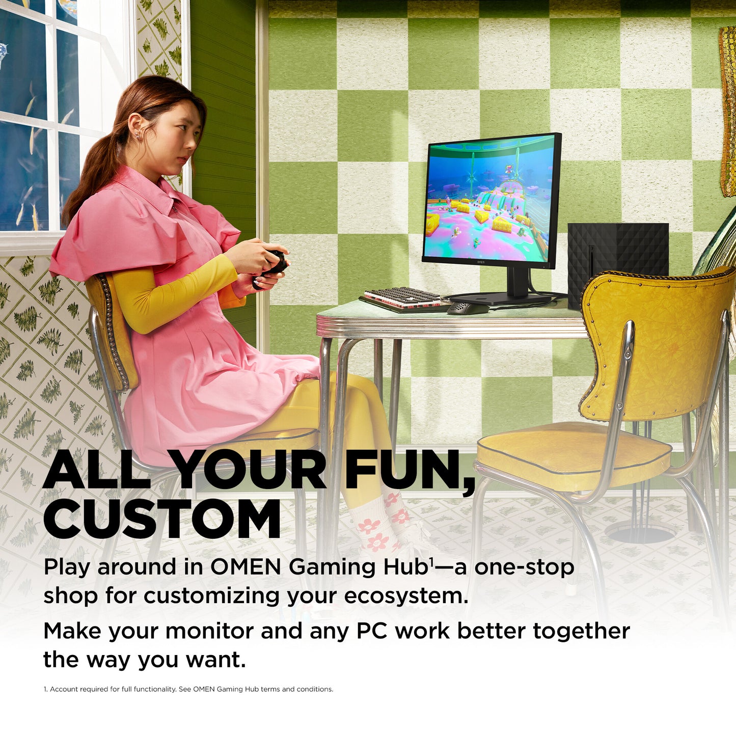 OMEN by HP 27 inch FHD 165Hz Gaming Monitor - OMEN 27