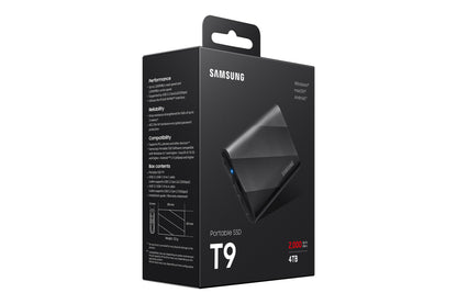 Samsung MU-PG4T0B 4 TB USB Type-C USB 3.2 Gen 2x2 Black