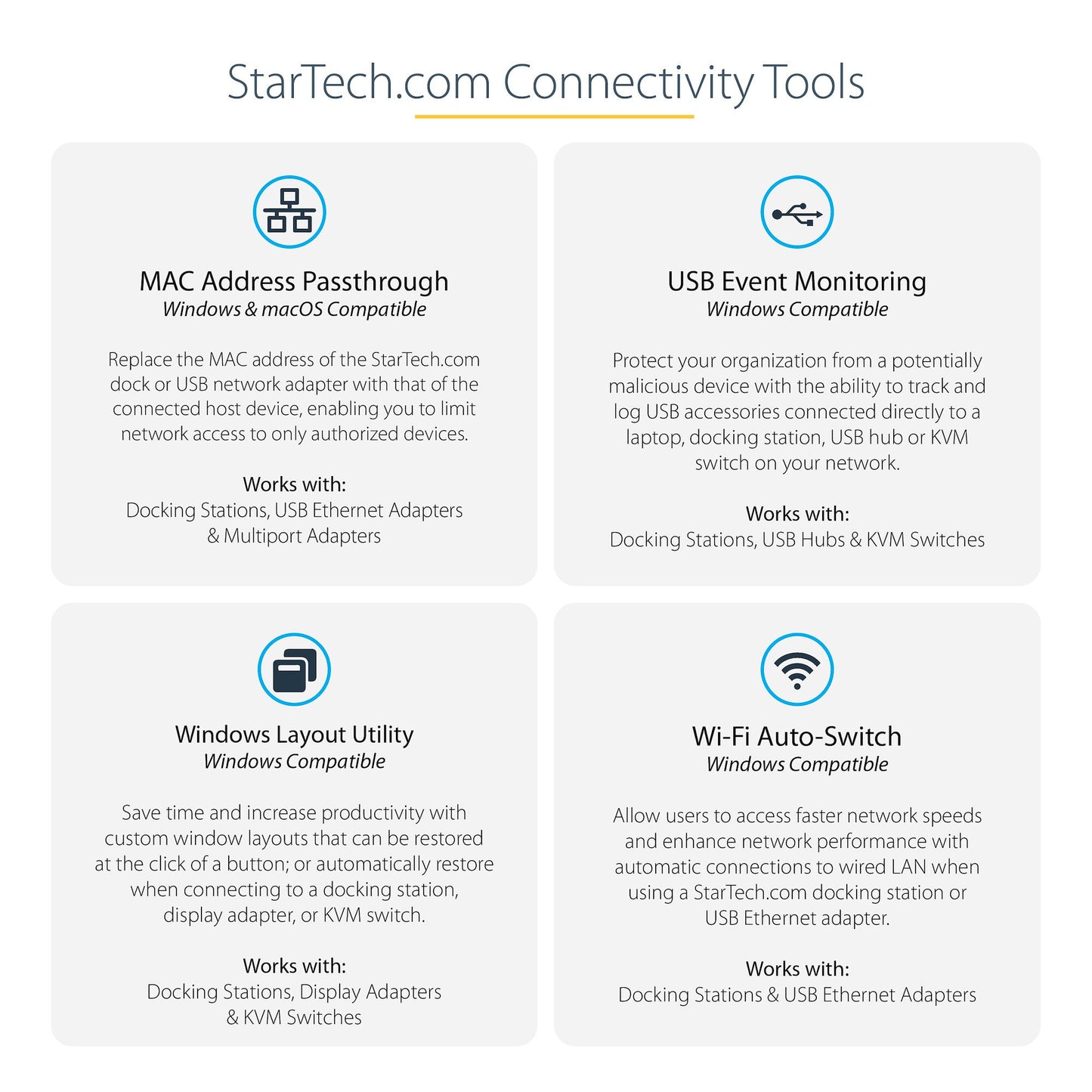 StarTech.com USB C Dock - Triple 4K Monitor USB Type-C Docking Station - 100W Power Delivery - DP 1.4 Alt Mode & DSC, 2x DisplayPort 1.4/HDMI 2.0 - 6xUSB (2x 10Gbps) - Windows/Chrome