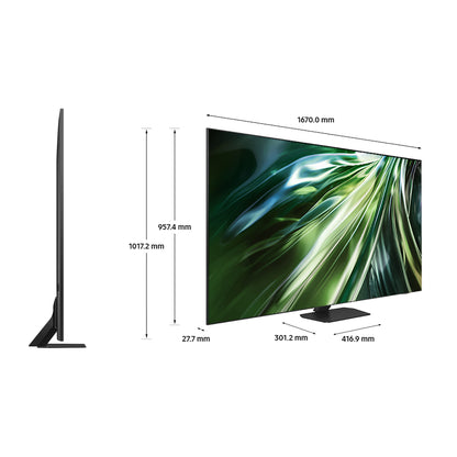 Samsung QE75QN90DATXXU TV 190.5 cm (75") 4K Ultra HD Smart TV Wi-Fi Black