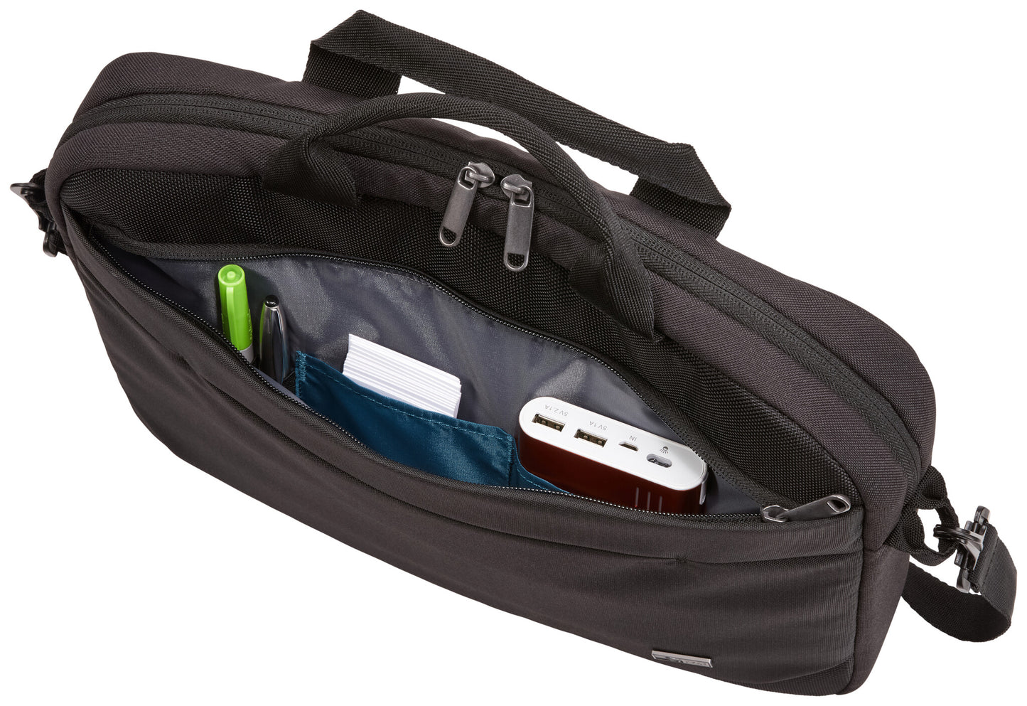 Case Logic Advantage ADVA-114 Black 35.6 cm (14") Messenger case