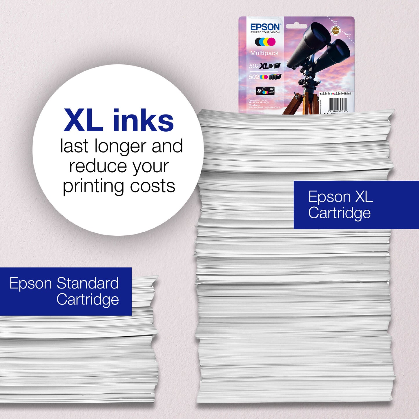 Epson Singlepack Black 502XL Ink
