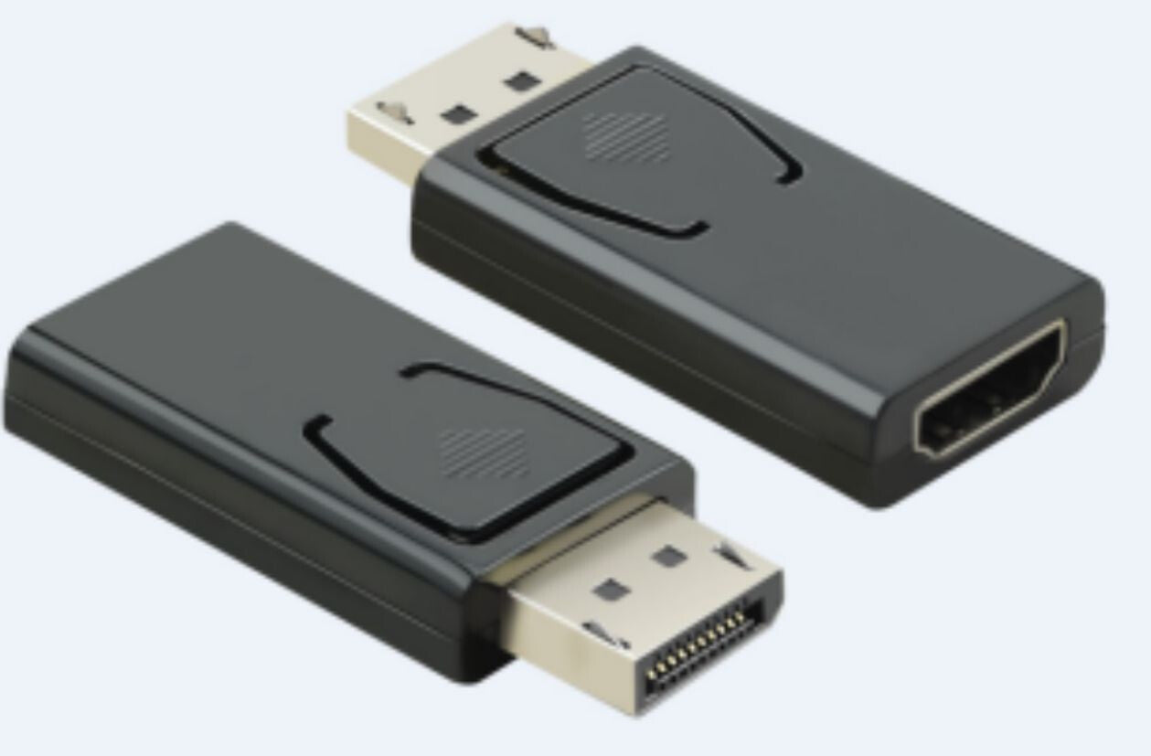Microconnect DPHDMI cable gender changer Displayport HDMI Black