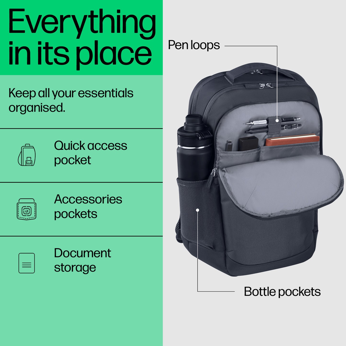 HP Everyday 16-inch Laptop Backpack