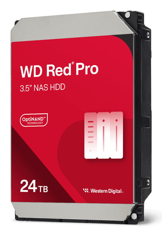 Western Digital Red Pro WD241KFGX internal hard drive 24 TB 7200 RPM 3.5" Serial ATA