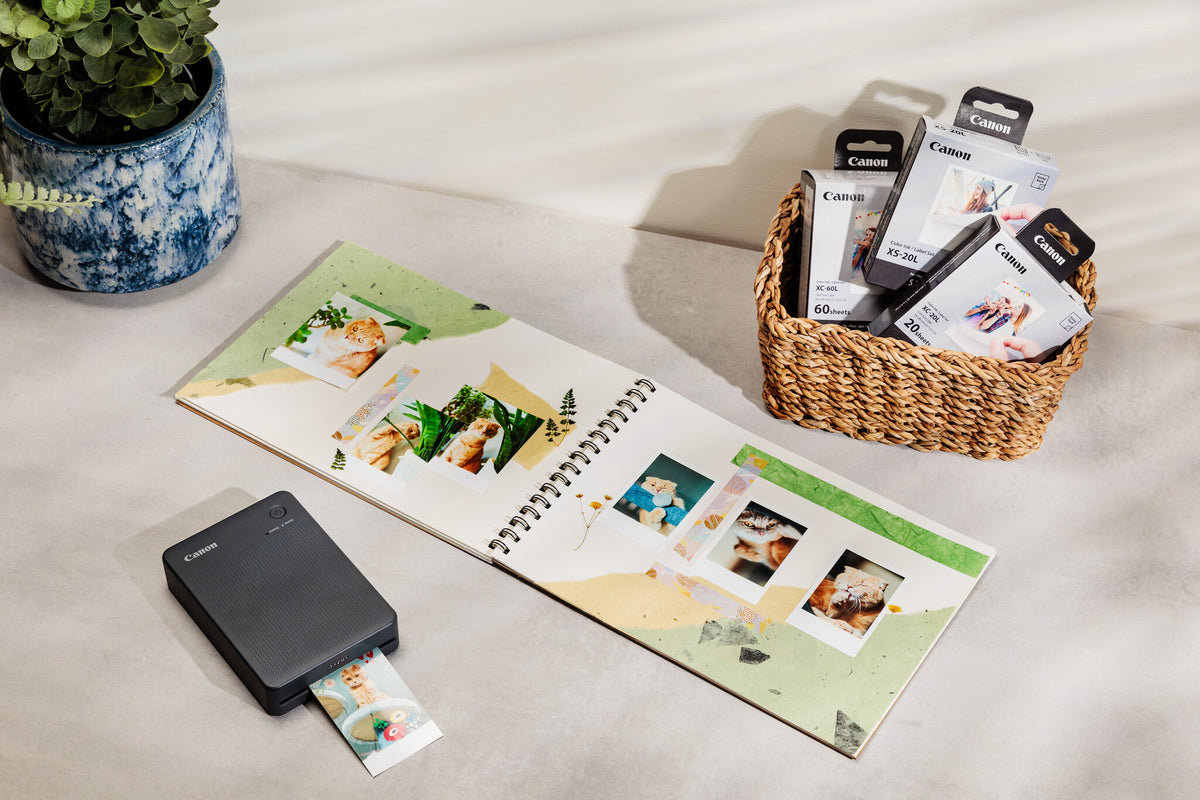 Canon SELPHY QX20 WH photo printer Dye-sublimation 287 x 287 DPI 2.8" x 3.3" (7.2x8.5cm) Wi-Fi