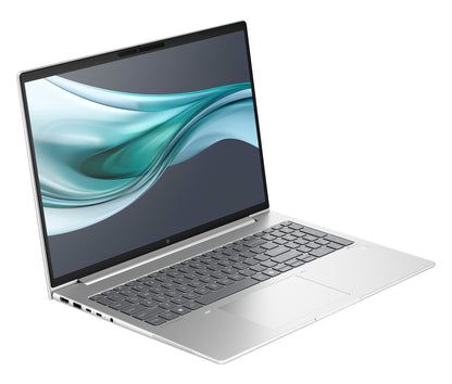 HP EliteBook G11 Intel Core Ultra 7 155U Laptop 40.6 cm (16") WUXGA 16 GB DDR5-SDRAM 512 GB SSD Wi-Fi 6E (802.11ax) Windows 11 Pro AI PC Silver