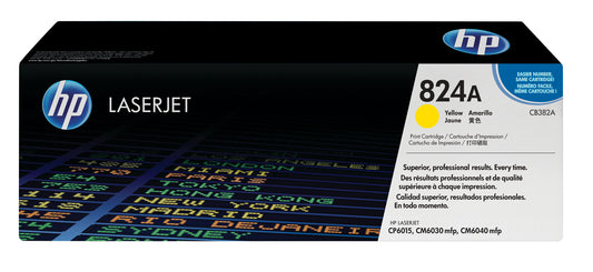 HP 824A Yellow Original LaserJet Toner Cartridge