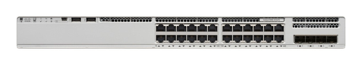 Cisco Catalyst C9200L Managed L3 Gigabit Ethernet (10/100/1000) Power over Ethernet (PoE) Grey