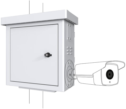 Lanview RCCTV001 rack cabinet 0U White