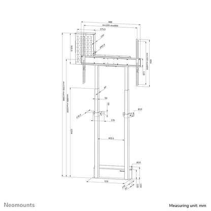 Neomounts motorised wall mount
