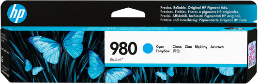 HP 980 Cyan Original Ink Cartridge