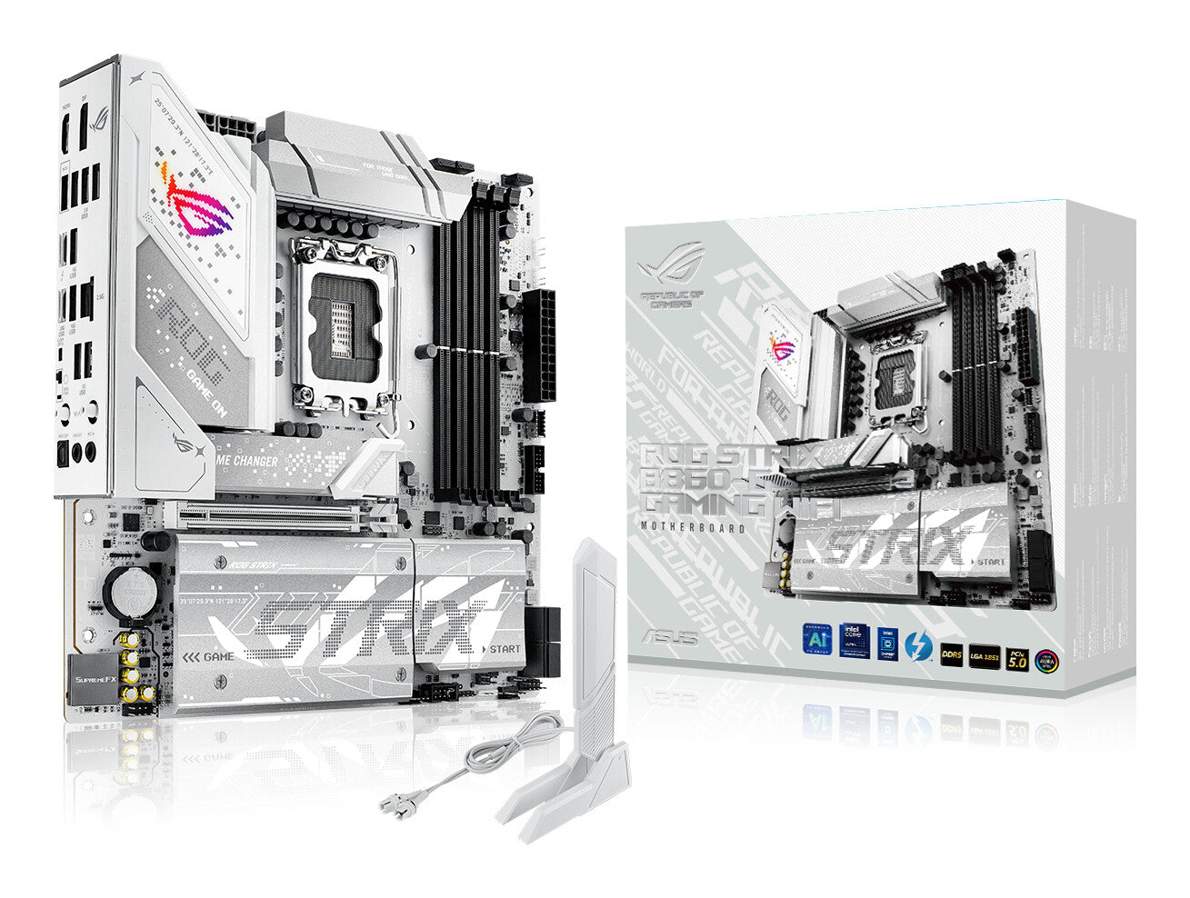 ASUS ROG STRIX B860-G GAMING WIFI Intel B860 LGA 1851 (Socket V1) micro ATX